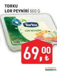TORKU LOR PEYNİRİ 500 G fiyat ve kampanya bilgisi